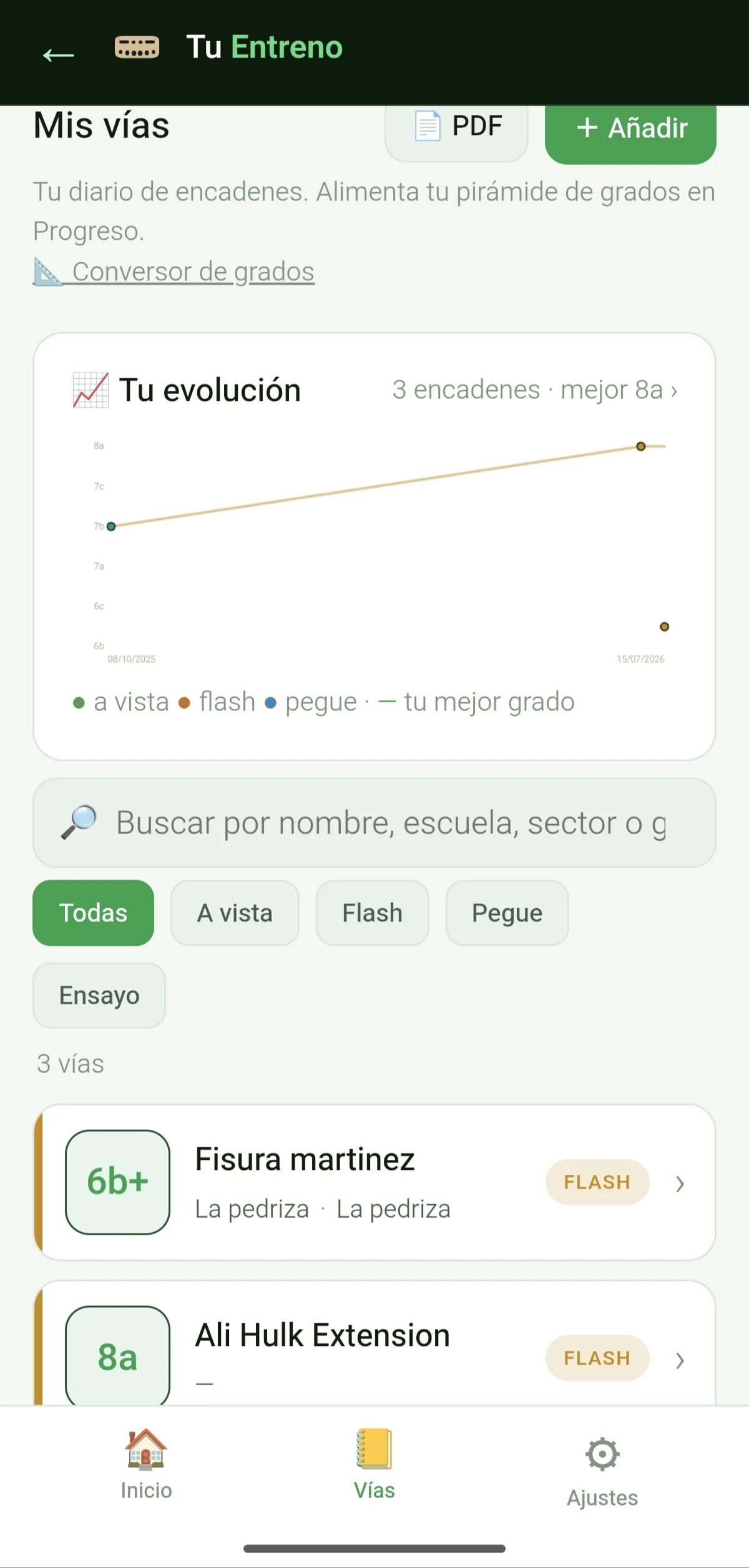 Climbing Training: Hangboard screenshot